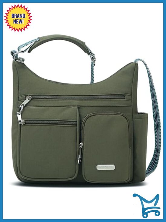 Handbags - Anti Theft Crossbody Bag, Lightweight Travel Purse, Waterproof Nylon